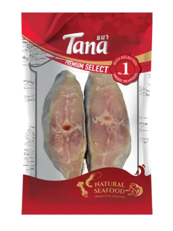 Tana ธนา พรีเมี่ยม ปลาอินทรีย์เค็มหั่นชิ้น 100 กรัม Salted Fish Cut Into Pieces