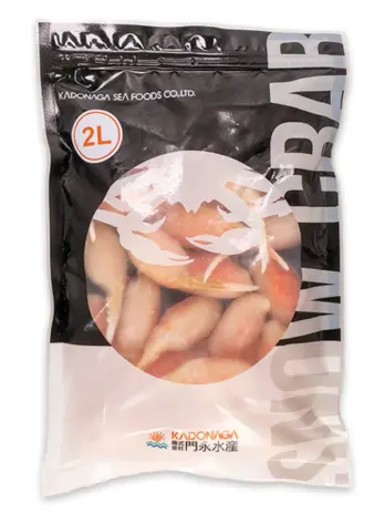 กรรเชียงปูหิมะญี่ปุ่น1Kg/Pc SnowCrab Claws Size L