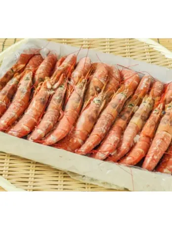 กุ้งหวานอาร์เจนติน่า(ซาซิมิ) 2KG/BOX(40-60PCS) / RED SHRIMP (Akaebi) Size L2