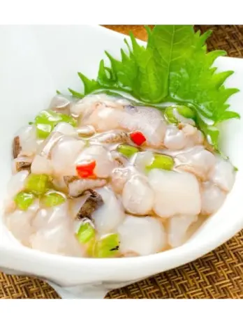 ปลาหมึกทาโกะวาซาบิ นำเข้าจากญี่ปุ่น 1KG/PC / OCTOPUS WITH WASABI (TAKO WASABI)